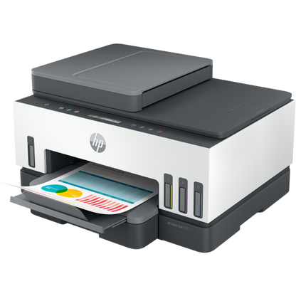 HP MULTIF. INK A4 COLORE, SMART TANK 7305, 15PPM, ADF, FRONTE / RETRO, USB/WIFI, 4 IN 1 [28B75A]