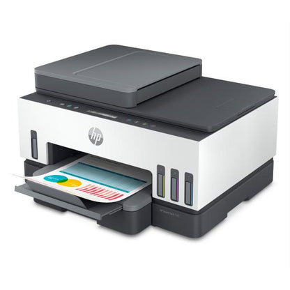 HP MULTIF. INK A4 COLORE, SMART TANK 7305, 15PPM, ADF, FRONTE / RETRO, USB/WIFI, 4 IN 1 [28B75A]