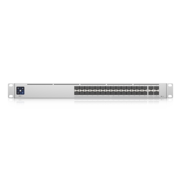 Ubiquiti - USW-Pro-Aggregation-EU - UniFi x28 10 Gigabit SFP+, x4 SFP28 ports Aggregation L3 Switch, 1U 19-inch Rack-mountable Steel Case USW-Pro-Aggregation-EU [USW-Pro-Aggregation-EU]