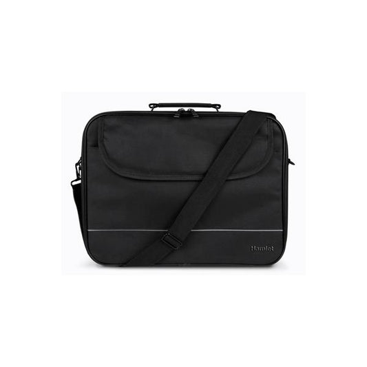 Hamlet XNBAG156BL notebook bag 39.6 cm (15.6") Courier bag Black [XNBAG156BL]