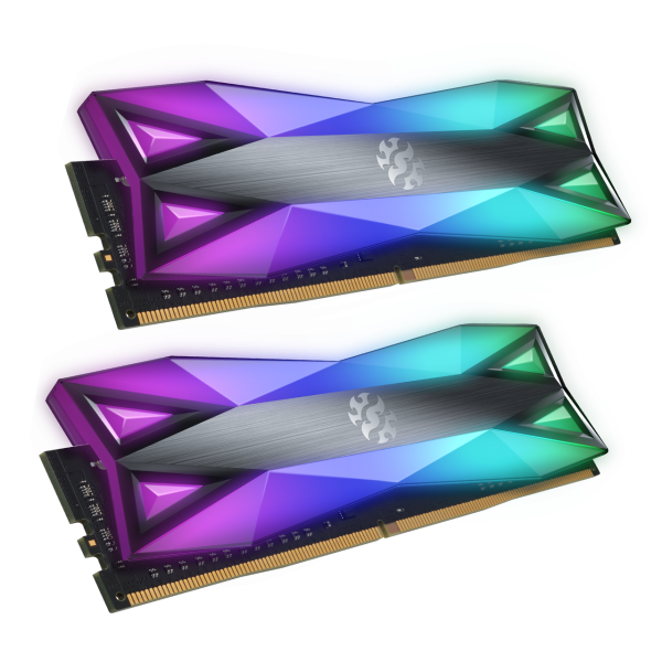 ADATA RAM GAMING XPG SPECTRIX D60G 16GB(2x8GB) DDR4 3600MHZ RGB, CL18 [AX4U36008G18I-DT60]