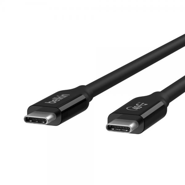 Belkin INZ001bt0.8MBK Cable USB 0,8 ​​m USB4 Gen 3x2 USB C Negro [INZ001BT0.8MBK] 