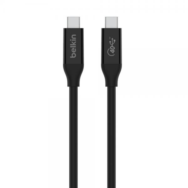 Belkin INZ001bt0.8MBK Cable USB 0,8 ​​m USB4 Gen 3x2 USB C Negro [INZ001BT0.8MBK] 