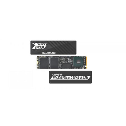 PATRIOT SSD INTERNO VIPER VP4300 2TB M2 PCIE R/W 7400/6800 GEN 4X4 [VP4300-2TBM28H] 