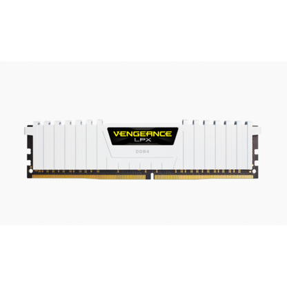 CORSAIR RAM VENGEANCE LPX 16GB 2x8GB DDR4 3200 PC4-25600 C16 1.35V DESKTOP MEMORY - WHITE [CMK16GX4M2E3200C16W]