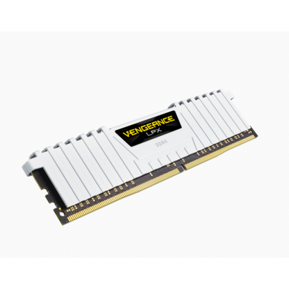 CORSAIR RAM VENGEANCE LPX 16GB 2x8GB DDR4 3200 PC4-25600 C16 1.35V DESKTOP MEMORY - WHITE [CMK16GX4M2E3200C16W]