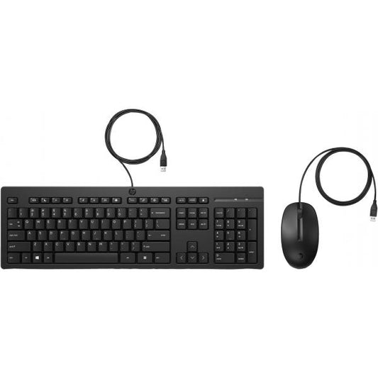 Hp 225 Wired Keyboard and Mouse Set - QWERTY [286J4AA#ABB]