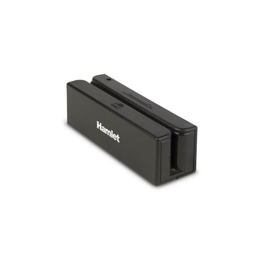 Hamlet HURMAG3 magnetic card reader Black USB [HURMAG3]