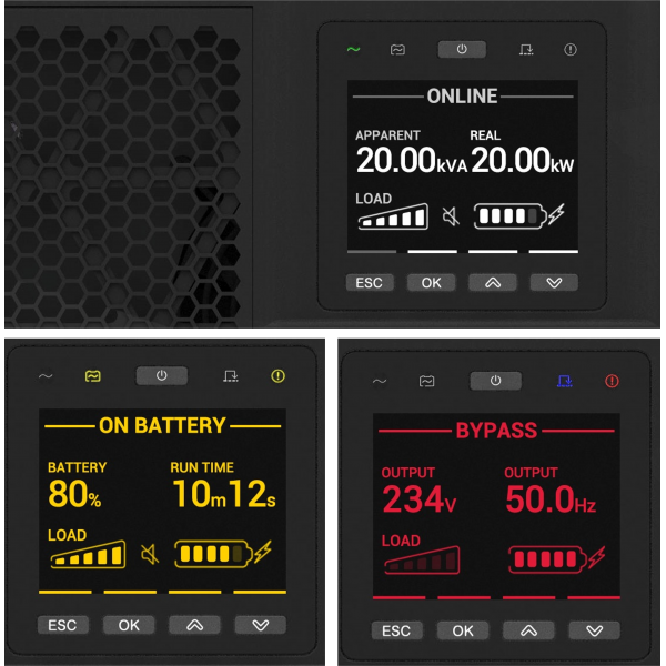 APC SRTG15KXLI sistema de alimentación ininterrumpida (UPS) Doble conversión (en línea) 15 kVA 15000 W [SRTG15KXLI] 