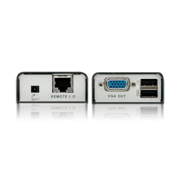 ATEN USB Mini KVM Extender 1920 x 1200 100Meters , Wide Screen support CE100-AT-G [CE100-AT-G]