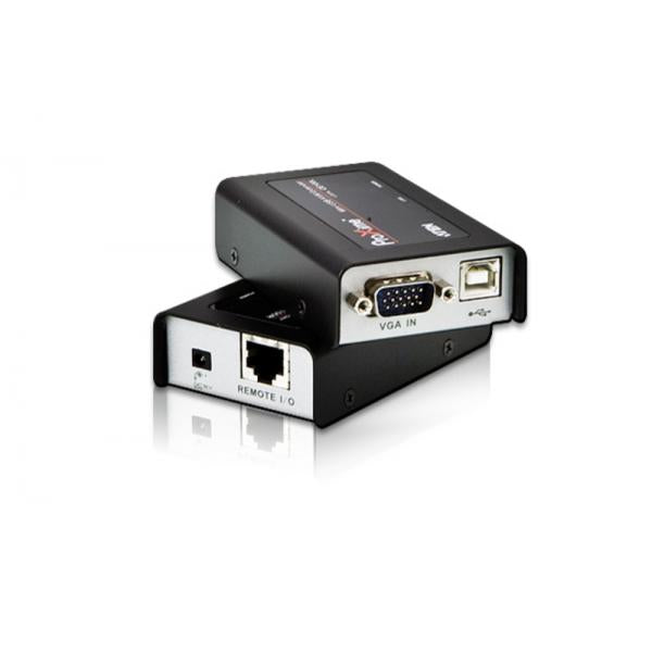 ATEN USB Mini KVM Extender 1920 x 1200 100Meters , Wide Screen support CE100-AT-G [CE100-AT-G]