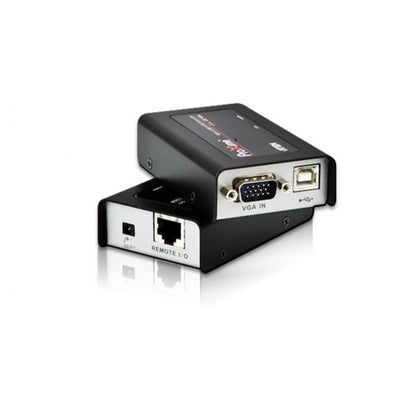 ATEN USB Mini KVM Extender 1920 x 1200 100Meters , Wide Screen support CE100-AT-G [CE100-AT-G]