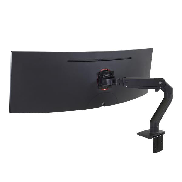 Ergotron HX Series Desk Monitor Arm - Pivot - Max 19Kg - up to 49inch - Matte Black [45-647-224]