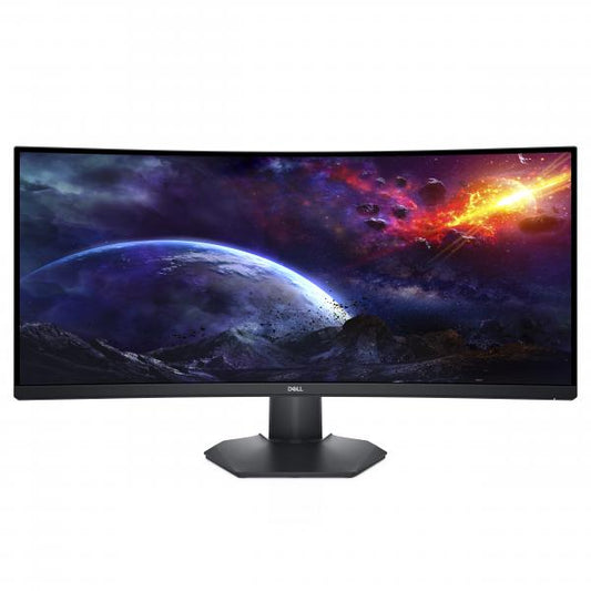 Dell S3422DWG - 34 inch - Curved - UltraWide Quad HD VA LED Gaming Monitor - 3440x1440 - 144Hz - HAS [DELL-S3422DWG]