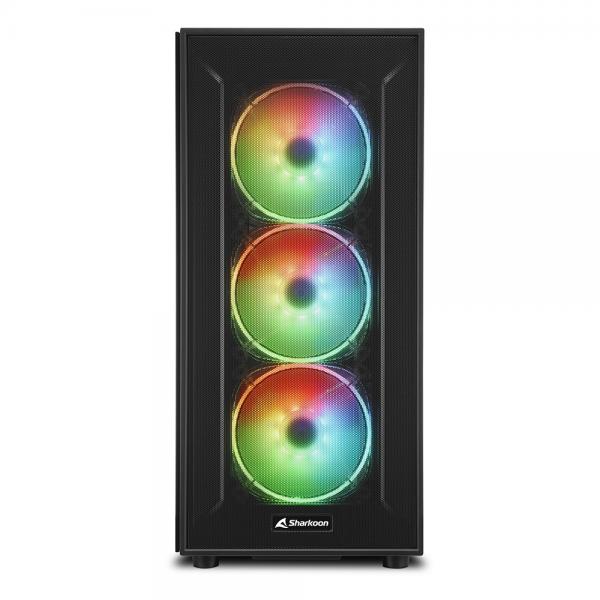 Torre Sharkoon TG6M RGB Negro [TG6MRGB]