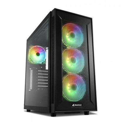 Torre Sharkoon TG6M RGB Negro [TG6MRGB]