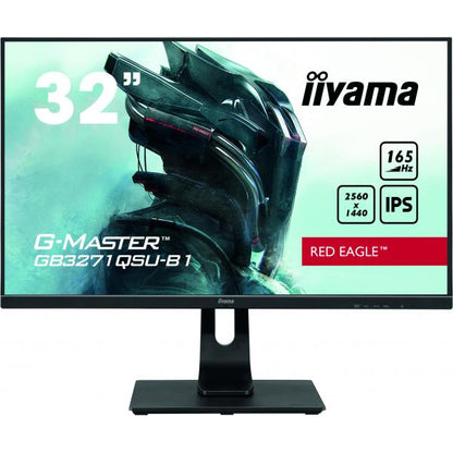 iiyama G-MASTER GB3271QSU-B1 Monitor para PC 80 cm (31.5") 2560 x 1440 Pixeles Ancho Quad HD LED Negro [GB3271QSU-B1] 