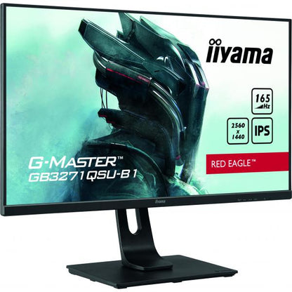 iiyama G-MASTER GB3271QSU-B1 Monitor para PC 80 cm (31.5") 2560 x 1440 Pixeles Ancho Quad HD LED Negro [GB3271QSU-B1] 