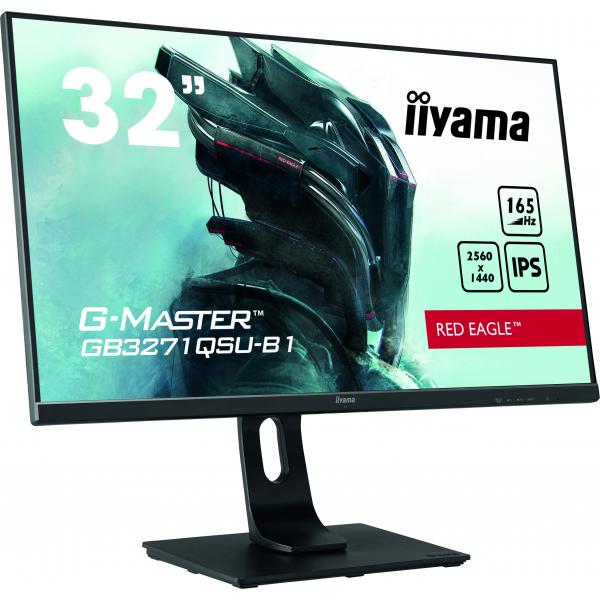 iiyama G-MASTER GB3271QSU-B1 Monitor PC 80 cm (31.5") 2560 x 1440 Pixel Wide Quad HD LED Nero [GB3271QSU-B1]