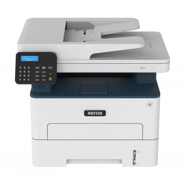 Xerox B225 A4 34 ppm Copia/Stampa/Scansione fronte/retro wireless PS3 PCL5e/6 ADF 2 vassoi Totale 251 fogli [B225V_DNI]