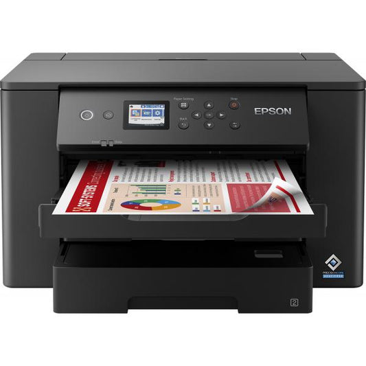 IMPRESORA EPSON TINTA A3 COLOR, WF-7310DTW, 32PPM, DÚPLEX, USB/LAN/WIFI [C11CH70402]