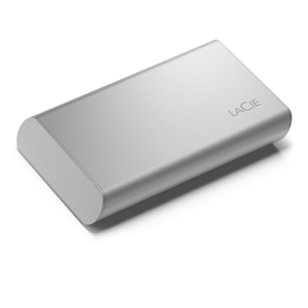 LaCie STKS1000400 unità esterna a stato solido Tecnologia Thunderbolt 1 TB USB tipo-C 3.2 Gen 2 (3.1 Gen 2) Argento [STKS1000400]