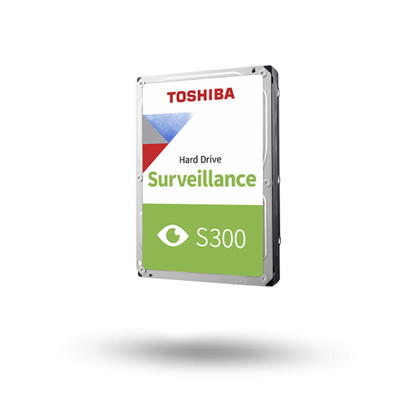 Toshiba S300 Surveillance disco rigido interno 4 TB 5400 Giri/min 128 MB 3.5" Serial ATA III [HDKPB08Z0A01S]