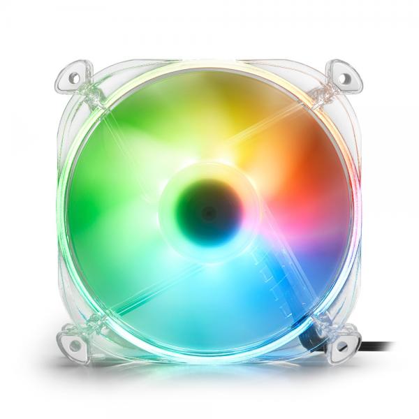 VENTILADOR SHARKOON CASE SHARK DISC RGB VENTILADOR 120X120X25 [SHARK DISC RGB FAN]