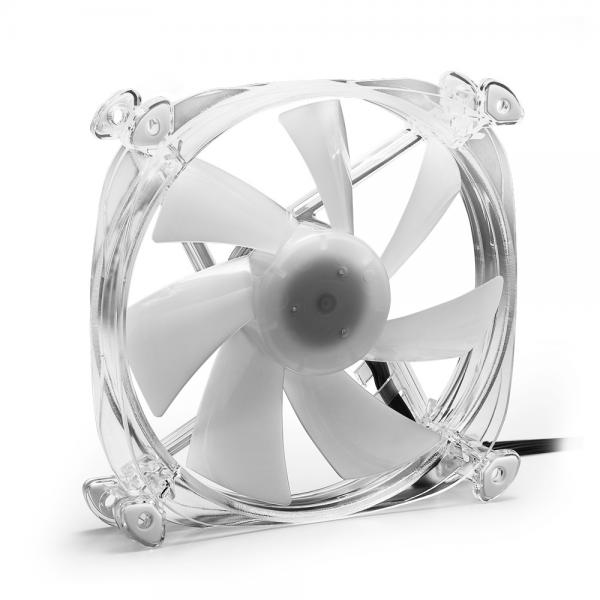 VENTILADOR SHARKOON CASE SHARK DISC RGB VENTILADOR 120X120X25 [SHARK DISC RGB FAN]