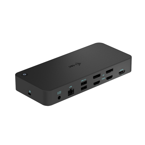 i-tec USB 3.0 / USB-C / Thunderbolt, 3x 4K Docking Station + Power Delivery 100W [CATRIPLEDOCKPDPROIT]