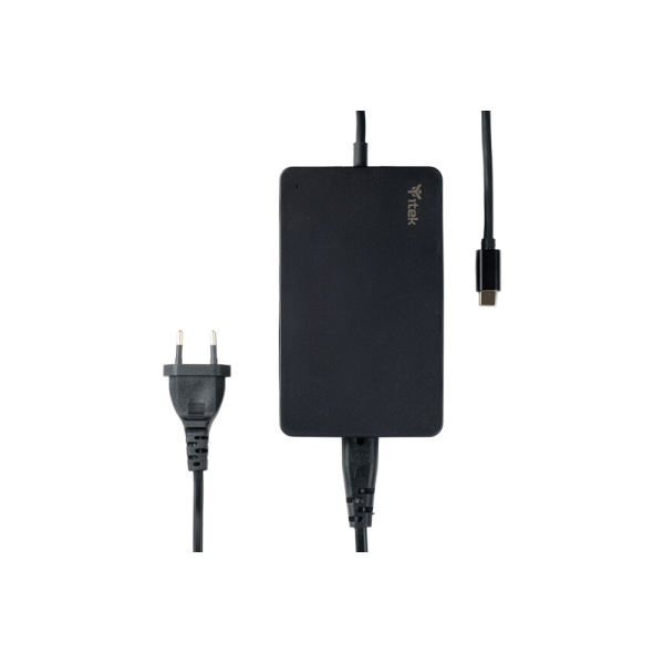 ITEK ALIMENTATORE UNIVERSALE PER DISPOSITIVI USB-C - 65W, SILM DESIGN [ITNBSDC65]