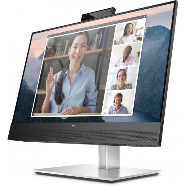 HP E24mv G4 Monitor PC 60,5 cm (23.8") 1920 x 1080 Pixel Full HD Nero, Argento [169L0AA#ABB]