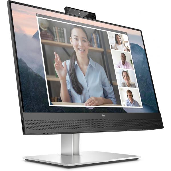 Hp E24mv G4 FHD - 23.8 inch - Full HD IPS LED Monitor - 1920x1080 - Pivot / HAS / Webcam [169L0AA#ABB]