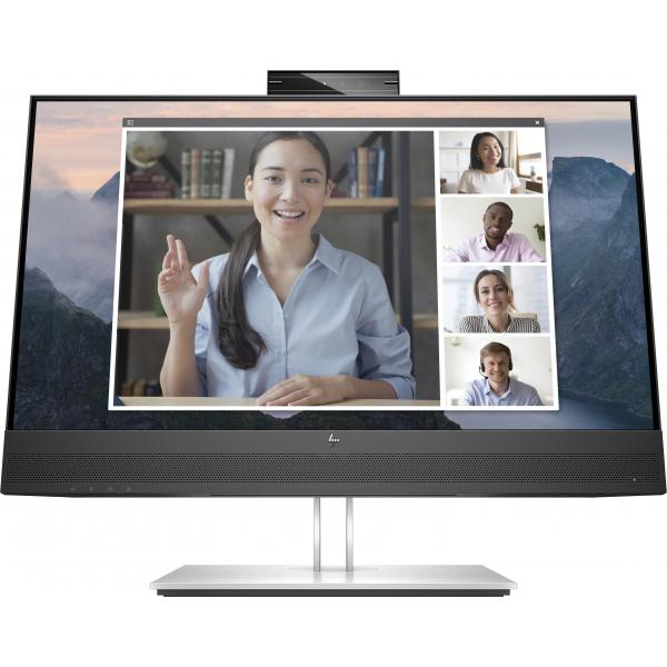 HP E24mv G4 Monitor PC 60,5 cm (23.8") 1920 x 1080 Pixel Full HD Nero, Argento [169L0AA#ABB]