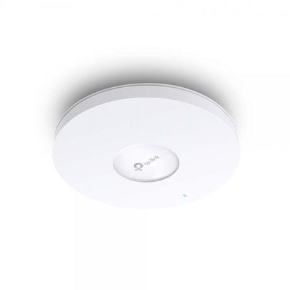 TP-Link - EAP610 - AX1800 Ceiling Mount Dual-Band Wi-Fi 6 Access Point, 1 Gigabit RJ45 Port, 574Mbps at 2.4 GHz + 1201 Mbps at 5 GHz, 802.3at POE and 12V DC, 4xInternal Antennas, MU-MIMO, S [EAP610]