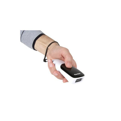 Hamlet HBCS-2DUWB barcode scanner Portable 1D/2D barcode scanner Black, White [HBCS-2DUWB]