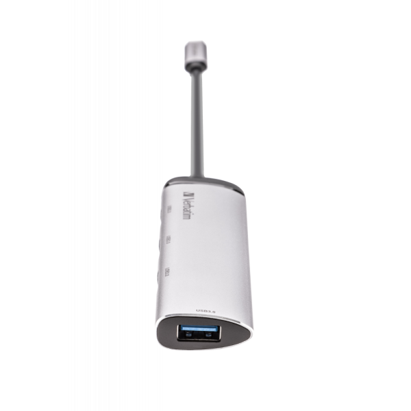 Hub multipuerto USB-C Verbatim Cuatro puertos USB 3.2 Gen 1 [49147]