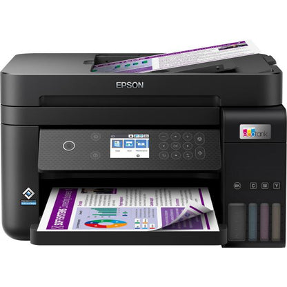 EPSON MULTIF. TINTA DE COLOR A4, ECOTANK ET-3850, 33PPM, ADF, DÚPLEX, USB/WIFI, 3 EN 1 [C11CJ61402]