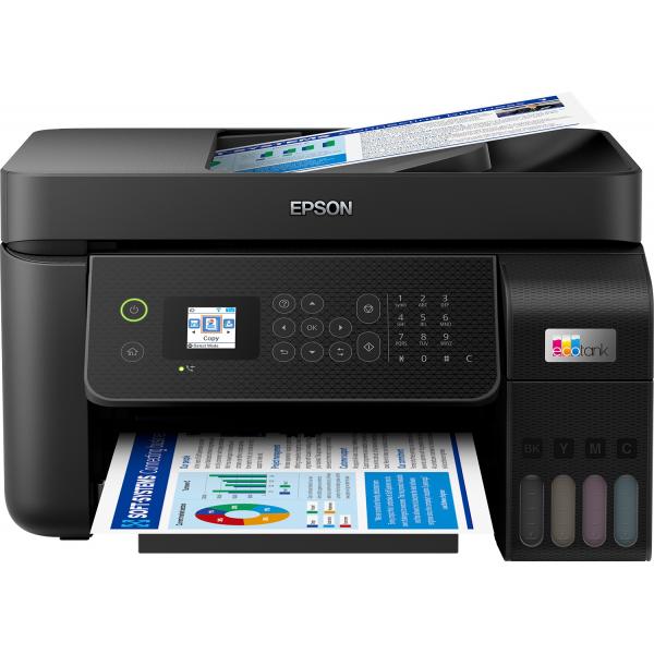 EPSON MULTIF. TINTA DE COLOR A4, ECOTANK ET-4800, 33PPM, ADF, DÚPLEX MANUAL, USB/LAN/WIFI, 4 EN 1 [C11CJ65402]