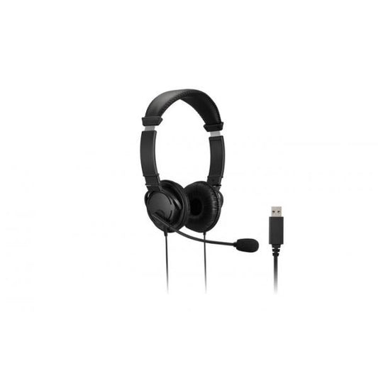 Kensington Classic USB-A Headphones with Microphone and Volume Control [K33065WW]