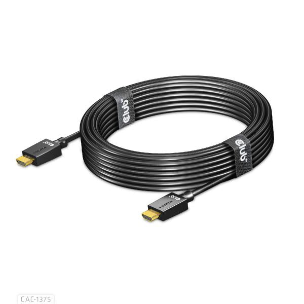 CLUB3D HDMI 2.1 MALE TO HDMI 2.1 MALE ULTRA HIGH SPEED 4K 120HZ 8K60HZ 5M/ 16.4FT [CAC-1375]