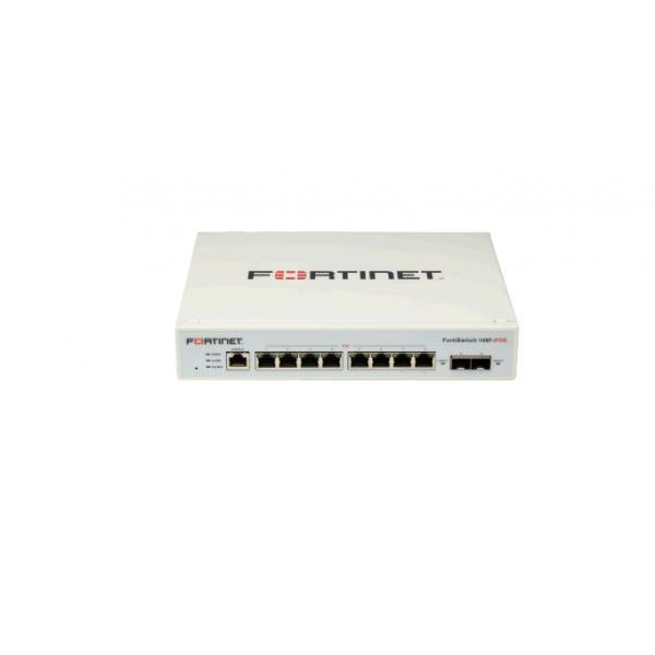 Fortinet FS-108F switch de red Gestionado L2+ Gigabit Ethernet (10/100/1000) Blanco [FS-108F] 