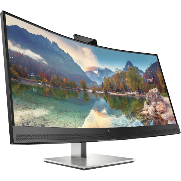 Hp E34m G4 WQHD USB-C - 34 inch - Curved - UltraWide Quad HD LED Monitor - 3440x1440 - HAS / RJ45 / USB-C / Webcam [40Z26AA#ABB]