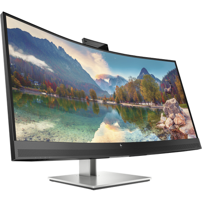 Hp E34m G4 WQHD USB-C - 34 inch - Curved - UltraWide Quad HD LED Monitor - 3440x1440 - HAS / RJ45 / USB-C / Webcam [40Z26AA#ABB]