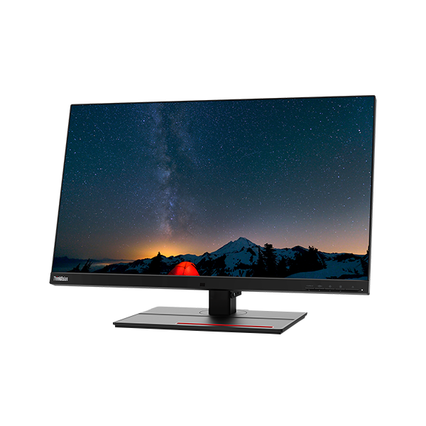 Lenovo ThinkVision P27u-20 - 27 inch - 4K Ultra HD IPS LED Monitor - Thunderbolt - 3840x2160 - Pivot / HAS / RJ45 [62CBRAT6EU]