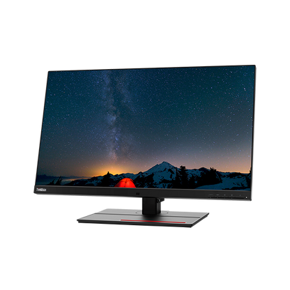 Lenovo ThinkVision P27u-20 - 27 inch - 4K Ultra HD IPS LED Monitor - Thunderbolt - 3840x2160 - Pivot / HAS / RJ45 [62CBRAT6EU]