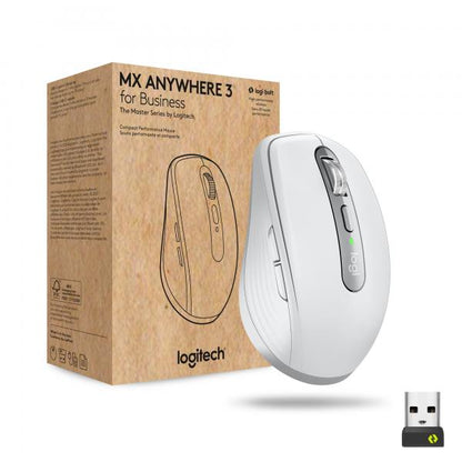 Logitech Anywhere 3 for Business mouse Mano destra Bluetooth Laser 4000 DPI [910-006216]