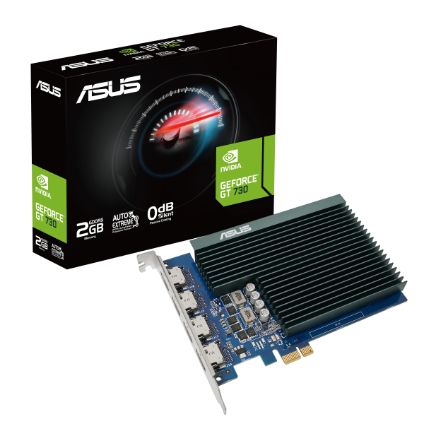 ASUS GT730-4H-SL-2GD5 NVIDIA GeForce GT 730 2 GB GDDR5 [90YV0H20-M0NA00]