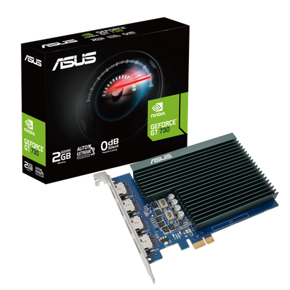 ASUS VGA GEFORCE GT 730, GT730-4H-SL-2GD5, 2GB GDDR5, HDMI , 90YV0H20-M0NA00 [GT730-4H-SL-2GD5]