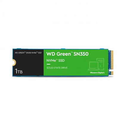 WESTERN DIGITAL SSD INTERNO GREEN SN350 1TB NVME M.2 2280 PCIE 3.0 [WDS100T3G0C]